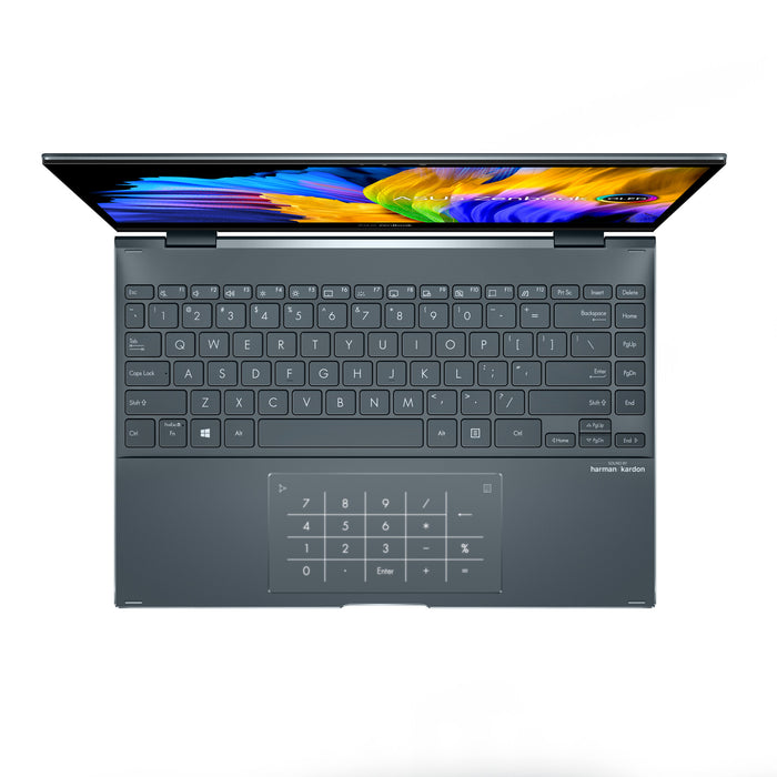 ASUS ZenBook Flip 13 OLED UX363EA-HP546W Hybrid (2-in-1) 33.8 cm (13.3) Touchscreen Full HD Intel® Core™ i5 i5-1135G7 8 GB LPDDR4x-SDRAM 512 GB SSD Wi-Fi 6 (802.11ax) Windows 11 Home Grey