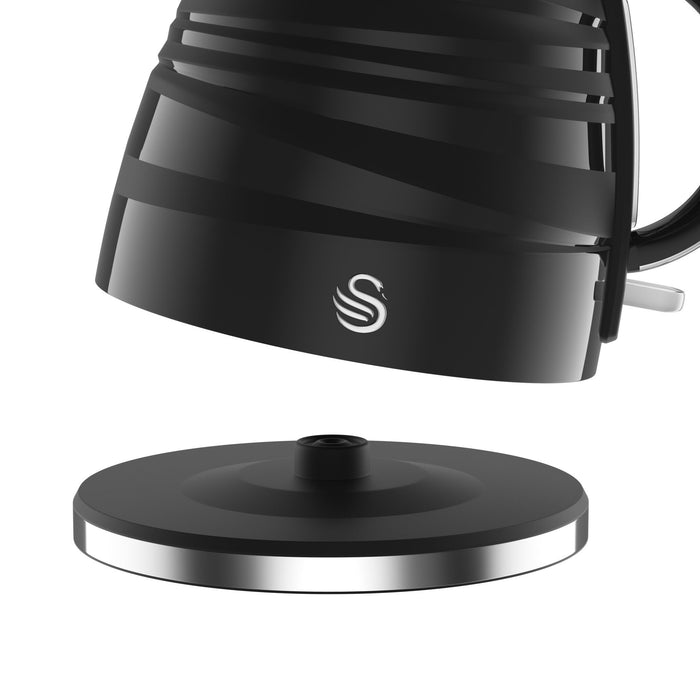 Swan SK31050BN electric kettle 1.7 L 3000 W Black Swan