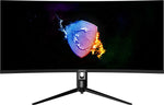 MSI MAG342CQPV computer monitor 86.4 cm (34) 3440 x 1440 pixels UltraWide Quad HD LCD Black