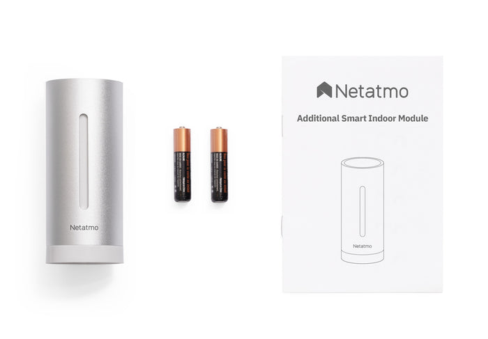 Netatmo Indoor Pack Smart Home Weather Station + Additional Smart Indoor Module Netatmo