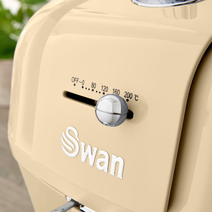 Swan SD10510CN fryer 6 L Stand-alone Hot air fryer Cream Swan