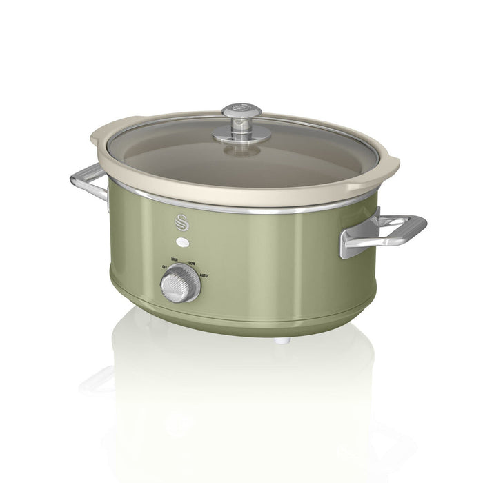 Swan 3.5L Retro Slow Cooker