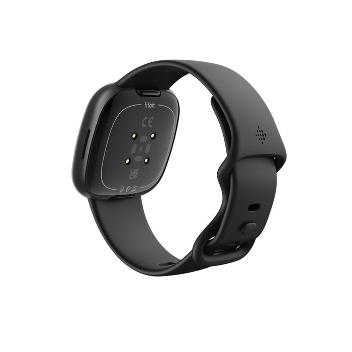 Fitbit Versa 4 - 40 mm - graphite - smart watch with band - black 
