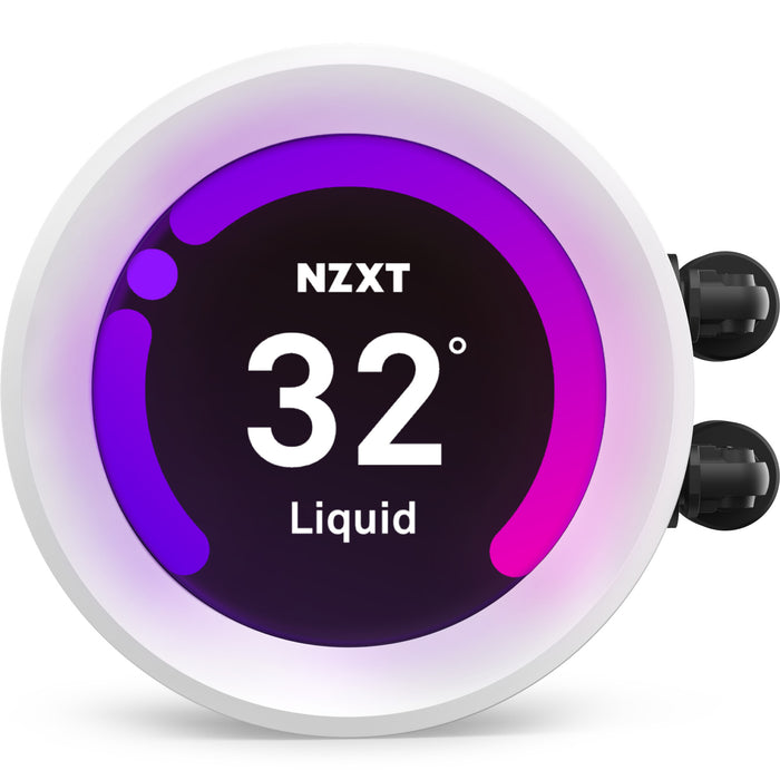 NZXT Kraken Z63 RGB Processor All-in-one liquid cooler 14 cm White NZXT