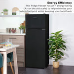 Russell Hobbs RH144TMFF54B fridge-freezer Freestanding 213 L F Black