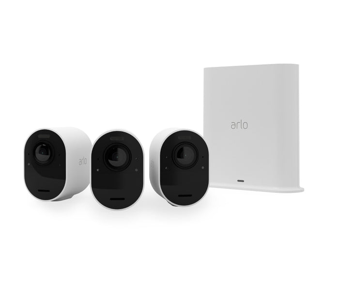 Arlo Ultra 2 Outdoor Security Camera, 3-cam kit