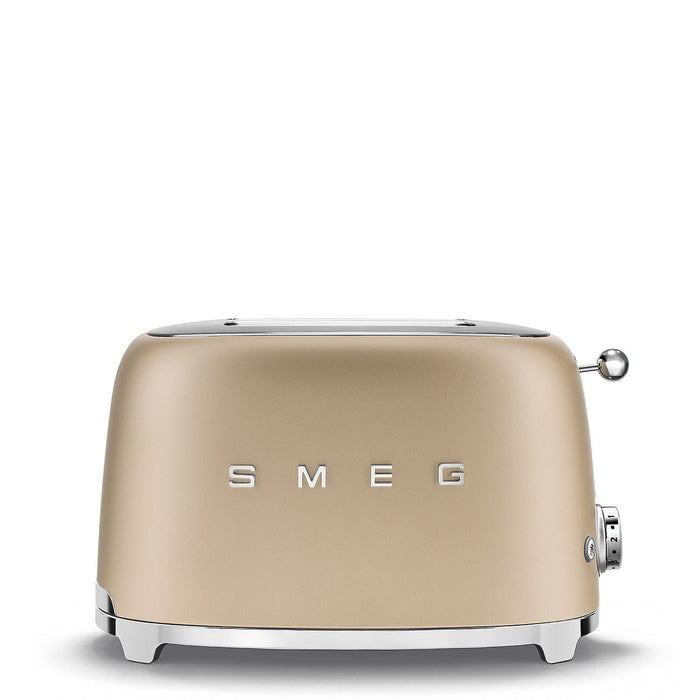 Smeg TSF01CHMUK toaster 6 2 slice(s) 950 W Champagne, Gold Smeg