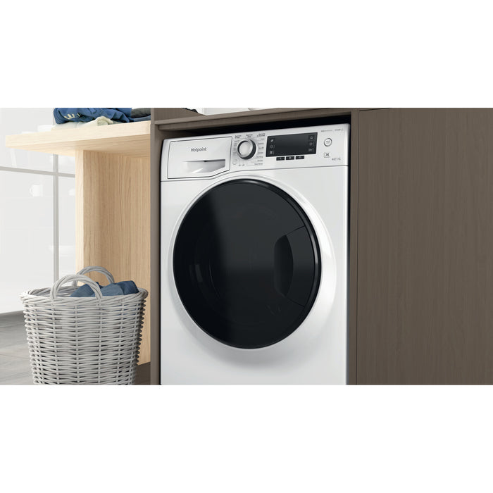 Hotpoint NDD 10726 DA UK washer dryer Freestanding Front-load White D