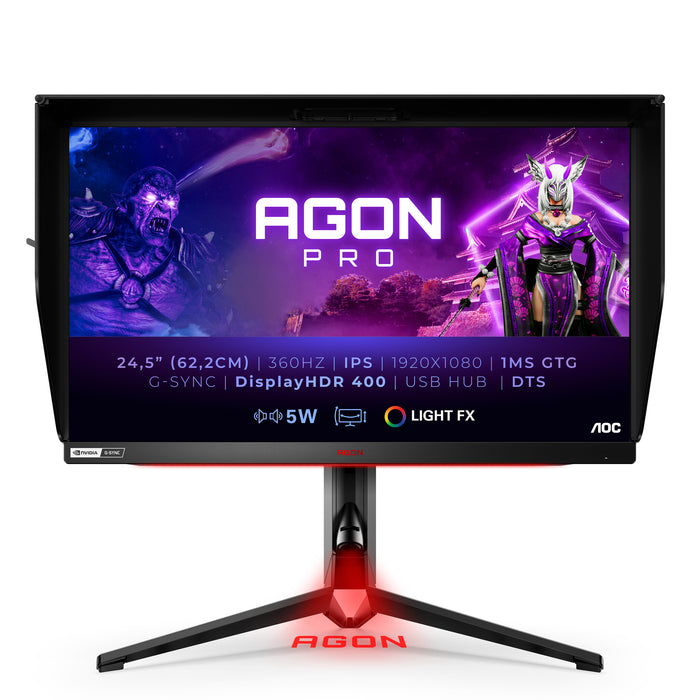 AOC AG254FG computer monitor 62.2 cm (24.5) 1920 x 1080 pixels Full HD LED Black