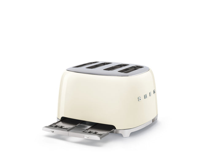 Smeg TSF03CRUK toaster 4 4 slice(s) 2000 W Cream Smeg