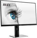 MSI Pro MP273QP computer monitor 68.6 cm (27) 2560 x 1440 pixels Wide Quad HD LED Black, Silver