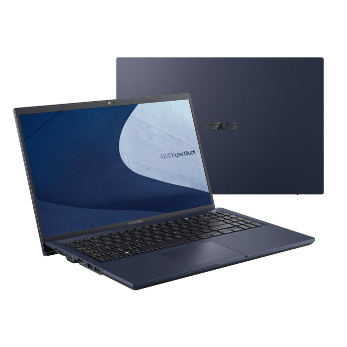 ASUS ExpertBook B1 B1500CEAE-BQ0782R laptop 39.6 cm (15.6) Full HD Intel® Core™ i5 i5-1135G7 8 GB DDR4-SDRAM 256 GB SSD Wi-Fi 6 (802.11ax) Windows 10 Pro Black