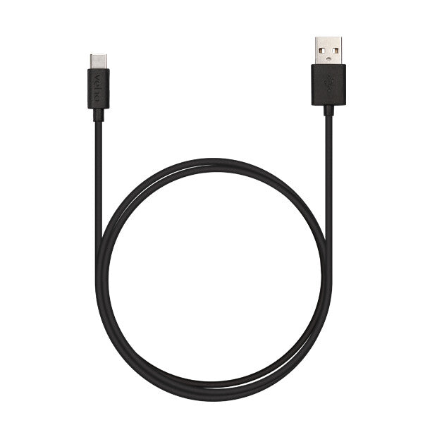 Veho VCL-003-C-1M USB cable USB A USB C Black