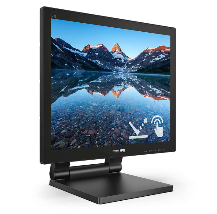 Philips 172B9TL/00 computer monitor 43.2 cm (17) 1280 x 1024 pixels Full HD LCD Touchscreen Black