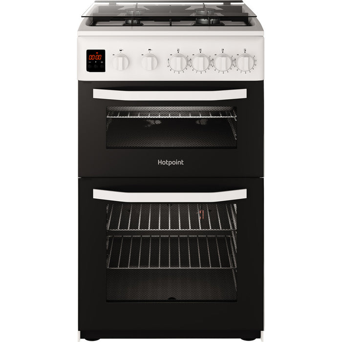 Hotpoint HD5G00CCW/UK Freestanding cooker Gas White A+