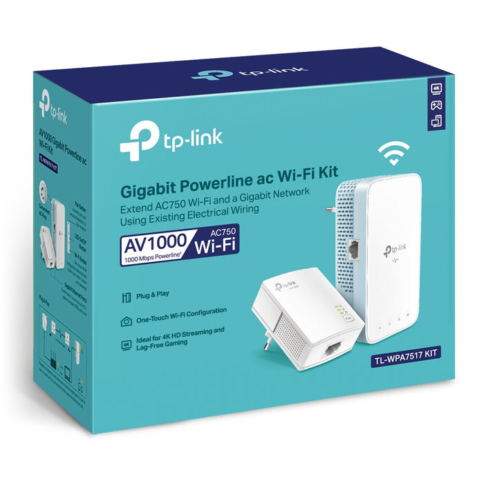 TP-Link AV1000 Gigabit Powerline ac Wi-Fi Kit