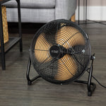 Russell Hobbs RHGF1221WDB 12 High Velocity Floor Fan - Wood & Black