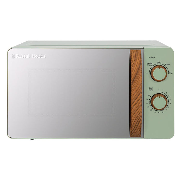 Russell Hobbs RHMM713MG-N microwave Countertop Solo microwave 17 L 700 W Green, Wood Russell Hobbs