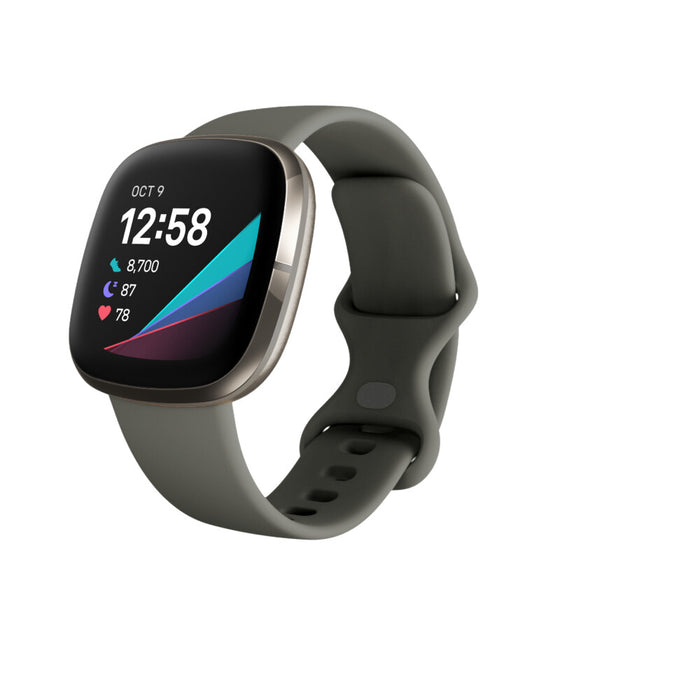 Fitbit Sense Smart Watch - Sage Grey/Silver