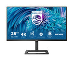 Philips E Line 288E2UAE/00 computer monitor 71.1 cm (28) 3840 x 2160 pixels 4K Ultra HD LCD Black