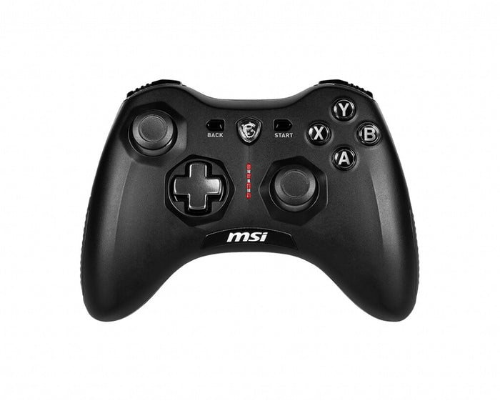 MSI FORCE GC20 V2 Gaming Controller PC and Android ready, Wired, adjustable D-Pad cover, Dual vibration motors, Ergonomic design, detachable cables