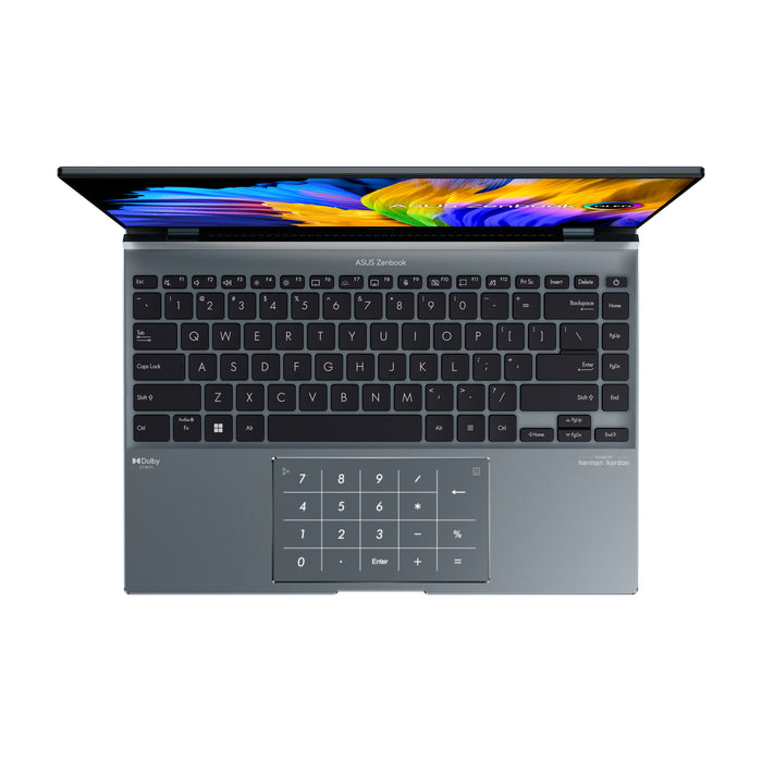 ASUS Zenbook 14X OLED UX5401FEA-KU106X Laptop 35.6 cm (14) Touchscreen Intel® Core™ i7 i7-1165G7 16 GB LPDDR4x-SDRAM 512 GB SSD Wi-Fi 6 (802.11ax) Windows 11 Pro Grey Asus