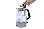 Morphy Richards 108010 electric kettle 1.5 L 3000 W Black, Blue, Transparent