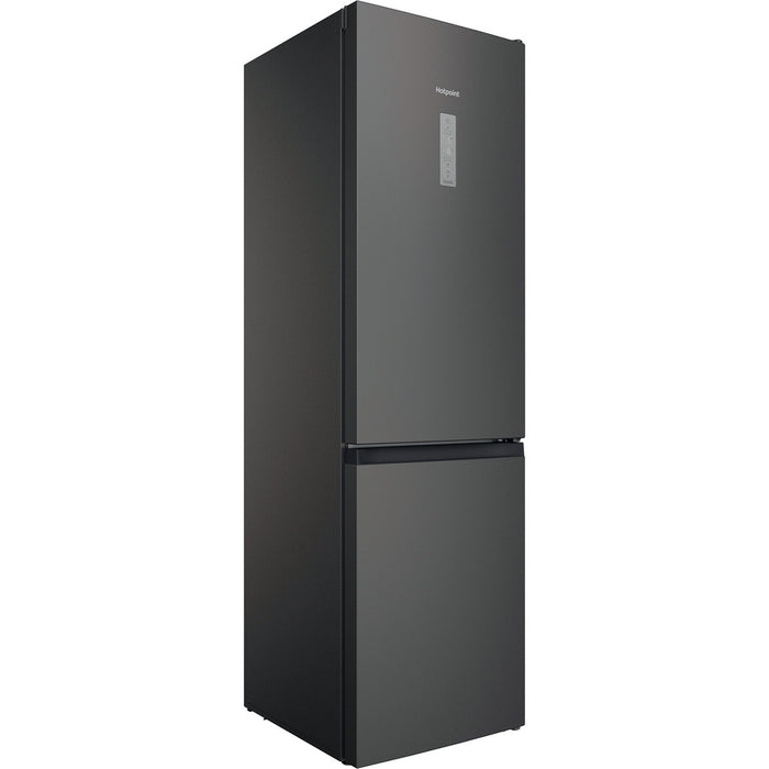 Hotpoint H7X 93T SK fridge-freezer Freestanding 367 L D Black