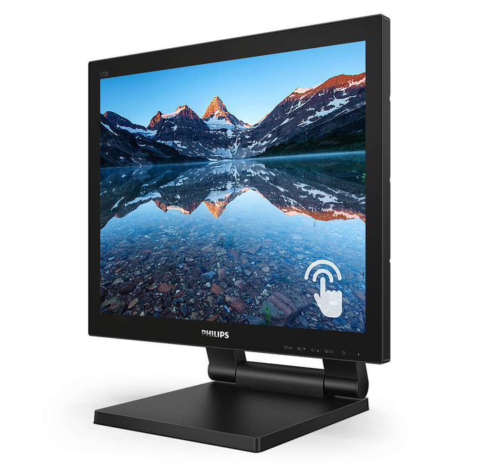 Philips 172B9T/00 computer monitor 43.2 cm (17) 1280 x 1024 pixels SXGA LCD Touchscreen Capacitive Black