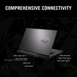 ASUS ROG Strix G15 G513RM-HQ071W Laptop 39.6 cm (15.6) Wide Quad HD AMD Ryzen™ 7 6800H 16 GB DDR5-SDRAM 1 TB SSD NVIDIA GeForce RTX 3060 Wi-Fi 6E (802.11ax) Windows 11 Home Black, Grey