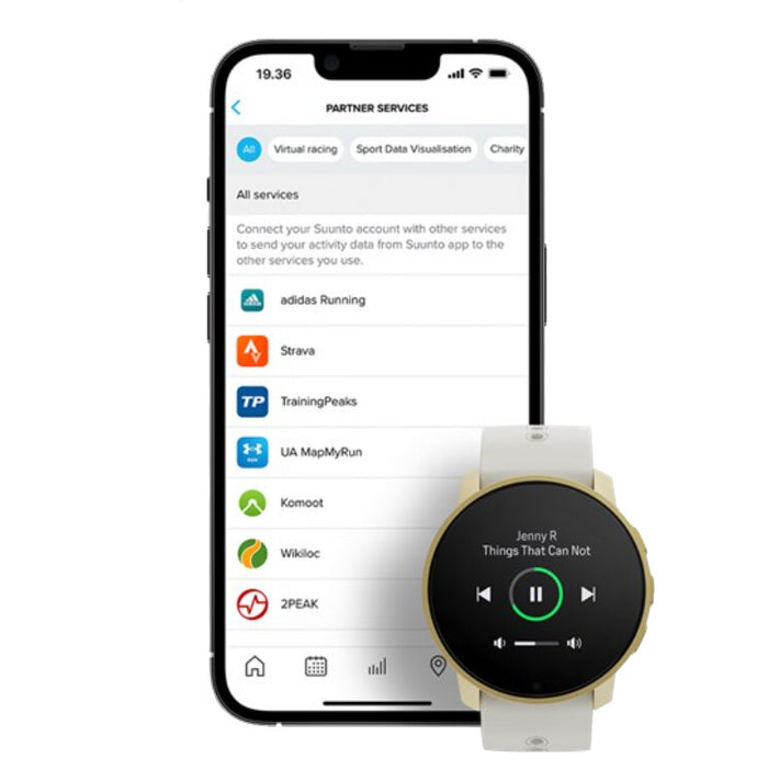 How to connect outlet suunto 9 to iphone