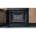 Hotpoint HDM67V92HCB/UK Freestanding cooker Electric Ceramic Black A