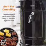 Tower T978505 outdoor barbecue/grill Barrel Charcoal (fuel) Black Tower