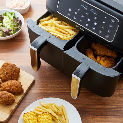 Swan SD10410N fryer 8 L 2200 W Hot air fryer Black Swan