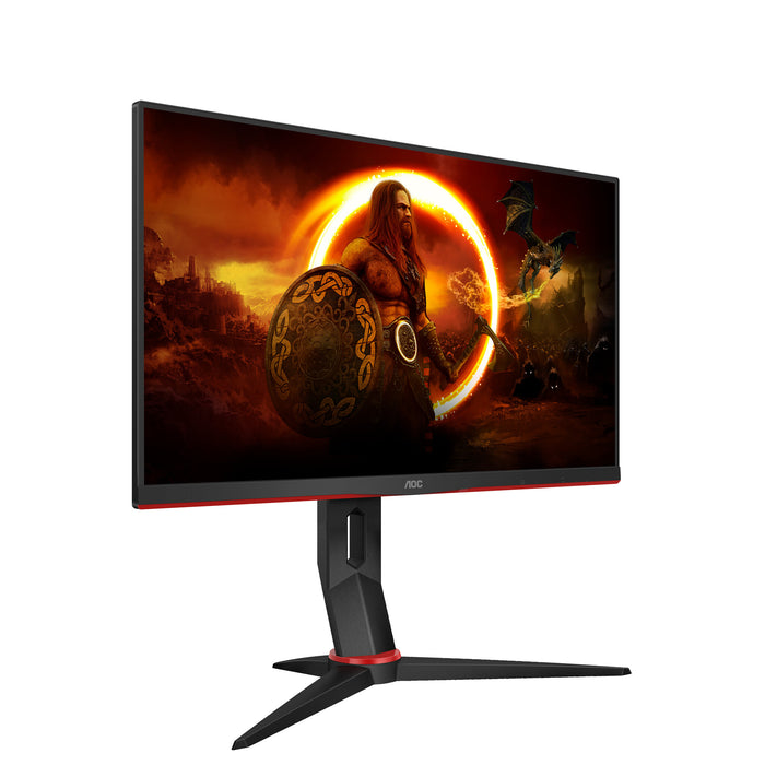 AOC G2 24G2ZU/BK LED display 60.5 cm (23.8) 1920 x 1080 pixels Full HD Black, Red