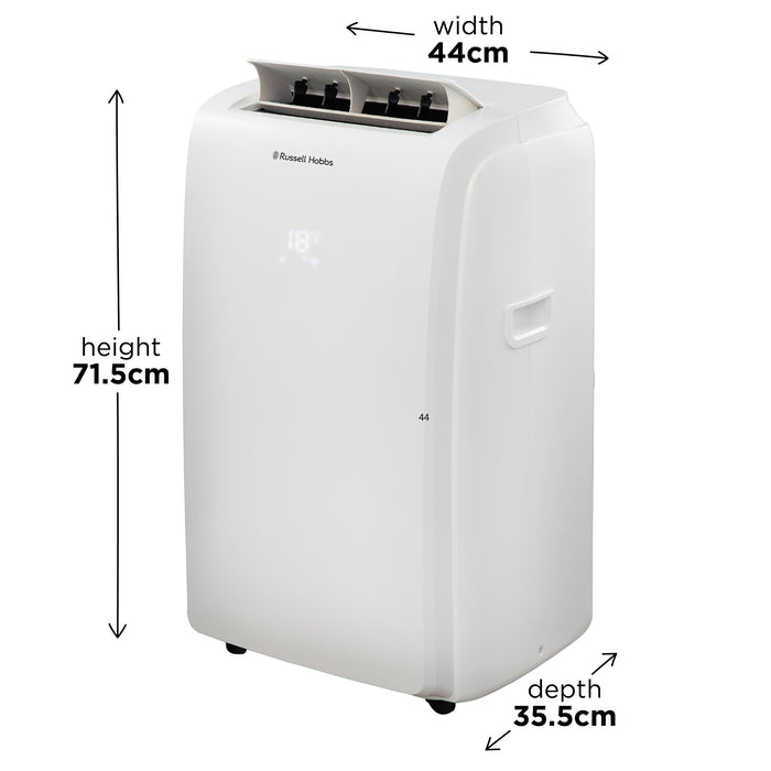 Russell Hobbs RHPAC11001 portable air conditioner 65 dB White