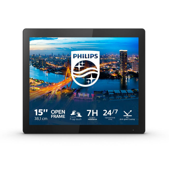 Philips B Line 152B1TFL/00 computer monitor 38.1 cm (15) 1024 x 768 pixels LED Touchscreen Black