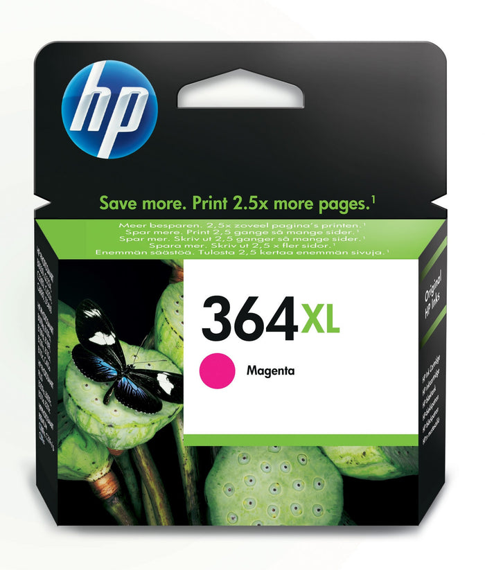 HP 364XL High Yield Magenta Original Ink Cartridge HP