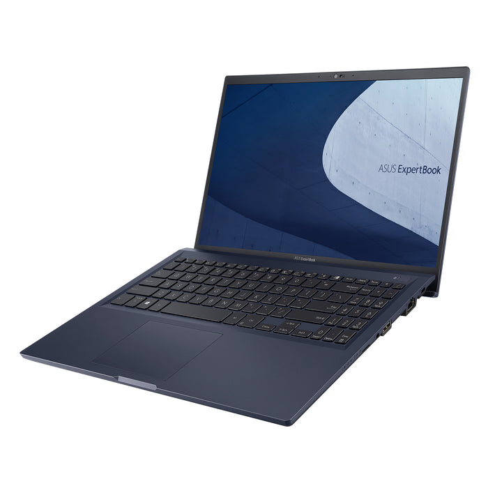 ASUS ExpertBook B1 B1500CEAE-BQ0782R laptop 39.6 cm (15.6) Full HD Intel® Core™ i5 i5-1135G7 8 GB DDR4-SDRAM 256 GB SSD Wi-Fi 6 (802.11ax) Windows 10 Pro Black