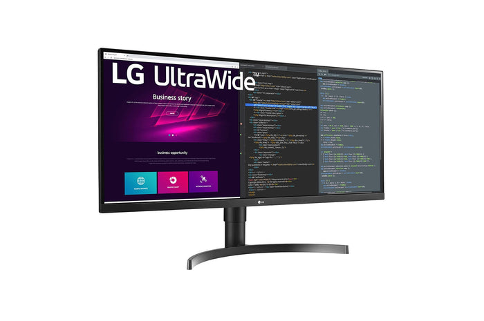 LG 34WN750-B LED display 86.4 cm (34) 3440 x 1440 pixels UltraWide Quad HD Black