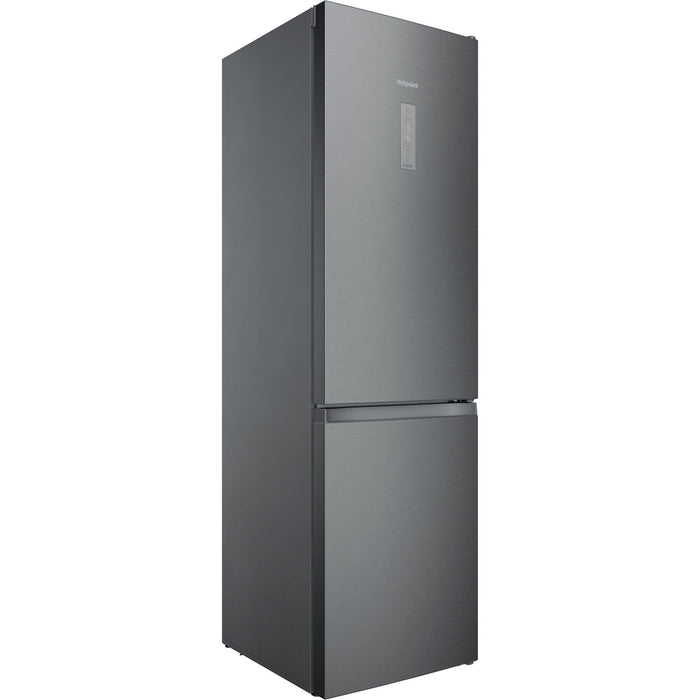 Hotpoint H7X 93T SX fridge-freezer Freestanding 367 L D Silver