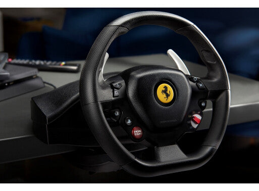 Thrustmaster T80 Ferrari 488 GTB Edition Black Steering wheel + Pedals Digital PC, PlayStation 4, PlayStation 5