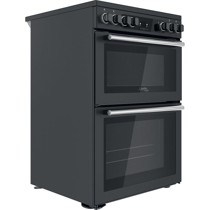 Hotpoint Ariston CD67V9H2CA/UK Freestanding cooker Electric Ceramic Black A