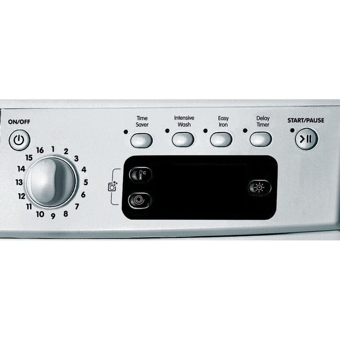 Indesit IWDD 75145 S UK N washer dryer Freestanding Front-load Silver F