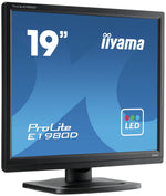 iiyama ProLite E1980D-B1 LED display 48.3 cm (19) 1280 x 1024 pixels XGA Black