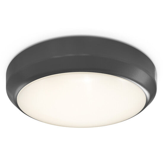 4Lite Smart Connected LED Wall and Ceiling Light IP65 Graphite WiFi/BLE