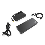 Lenovo 40AF0135UK laptop dock/port replicator Wired USB 3.2 Gen 1 (3.1 Gen 1) Type-C Black Lenovo