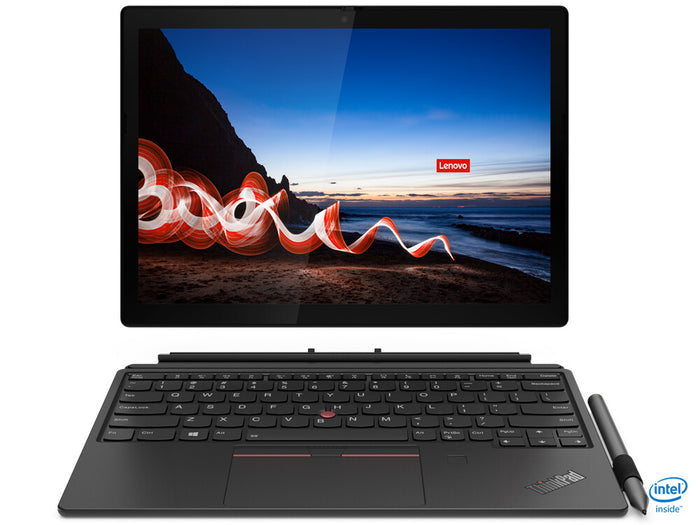 Lenovo ThinkPad X12 Detachable Intel® Core™ i5 i5-1130G7 Hybrid (2-in-1) 31.2 cm (12.3) Touchscreen Full HD+ 8 GB LPDDR4x-SDRAM 256 GB SSD Wi-Fi 6 (802.11ax) Windows 10 Pro Black