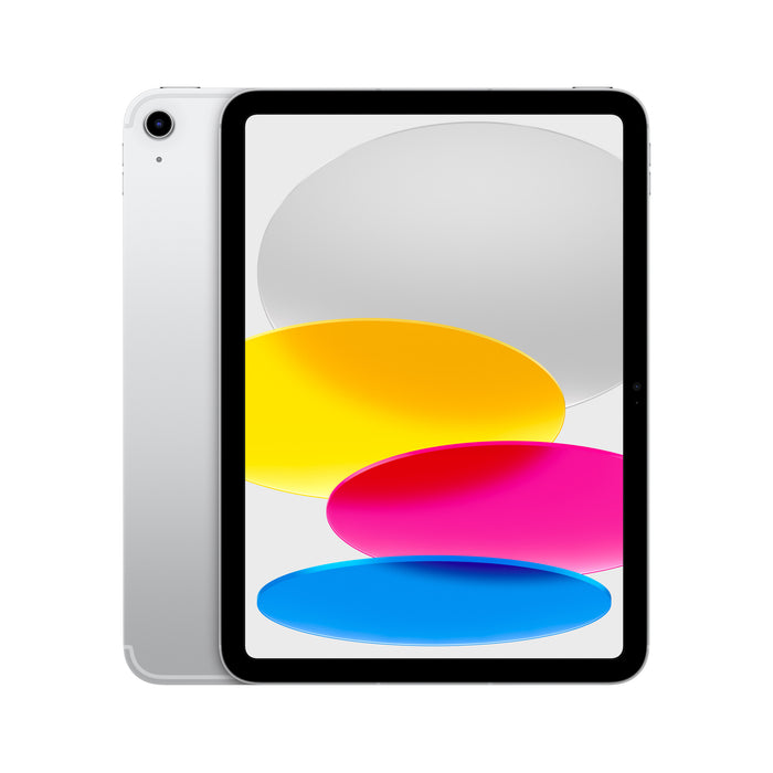 Apple iPad 10th Gen 10.9in Wi-Fi + Cellular 64GB - Silver