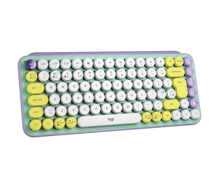 Logitech POP Keys Wireless Mechanical Keyboard With Emoji Keys